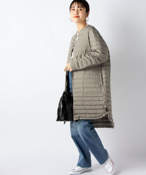 Traditional Weatherwear（トラディショナルウェザーウェア）の「◇【WEB限定カラーあり】【TRADITIONAL WEATHERWEAR】ARKLEY LONG DOWN PA（ダウンジャケット/コート・レディース・オフホワイト/ブラック/チャコールグレー・36/34）」の11枚目の写真