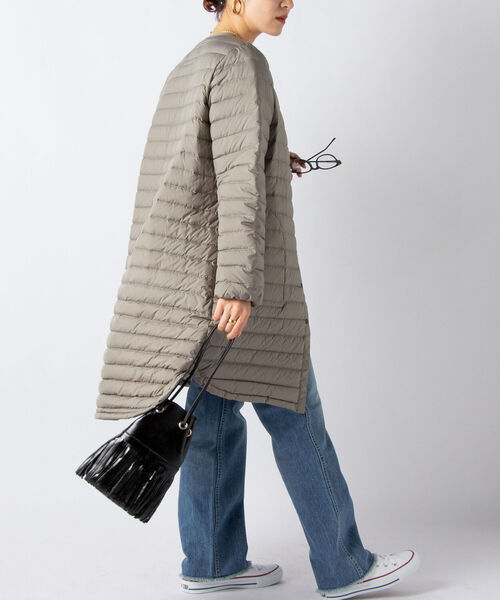 Traditional Weatherwear（トラディショナルウェザーウェア）の「◇【WEB限定カラーあり】【TRADITIONAL WEATHERWEAR】ARKLEY LONG DOWN PA（ダウンジャケット/コート・レディース・オフホワイト/ブラック/チャコールグレー・36/34）」の12枚目の写真