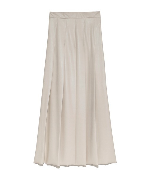 SNIDEL(スナイデル)の「レザープリーツスカート(スカート・レディース・オリーブ/アイボリー/バーガンディー・1/0)」の12枚目の写真