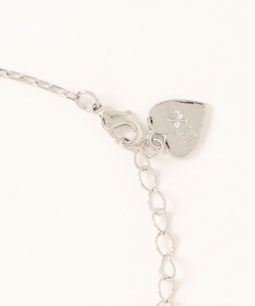 LOVETOXIC（ラブトキシック）の「イニシャルネックレス（ネックレス・キッズ・ラベンダー/ブラウン/オレンジ/サックスブルー/エメラルド/ブラック・FREE）」の11枚目の写真