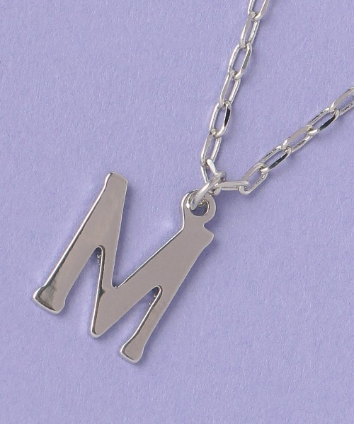 LOVETOXIC（ラブトキシック）の「イニシャルネックレス（ネックレス・キッズ・ラベンダー/ブラウン/オレンジ/サックスブルー/エメラルド/ブラック・FREE）」の14枚目の写真