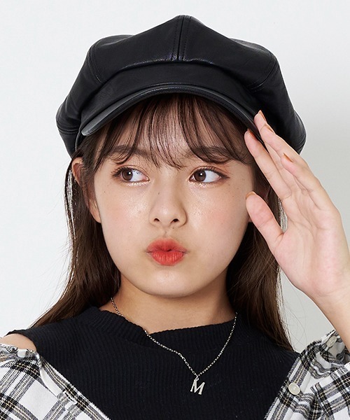 LOVETOXIC（ラブトキシック）の「イニシャルネックレス（ネックレス・キッズ・ラベンダー/ブラウン/オレンジ/サックスブルー/エメラルド/ブラック・FREE）」の18枚目の写真