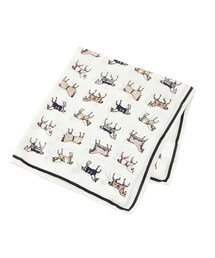 OPAQUE.CLIP | レトロスクエアスカーフ【ホース柄】(バンダナ/スカーフ)