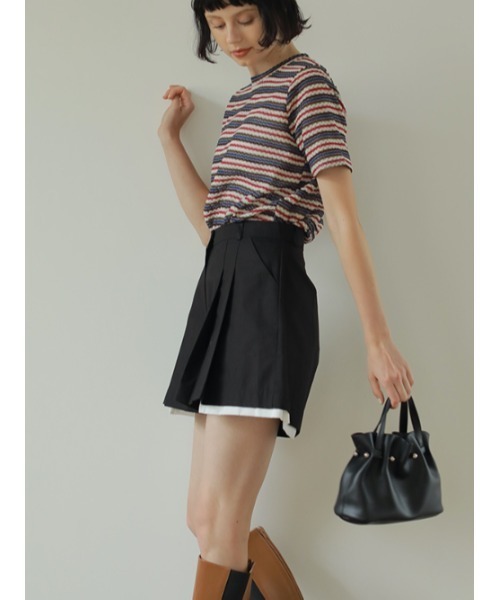 AMAIL（アマイル）の「Bikyaku short pants（その他パンツ・レディース・ブラック/ベージュ・S/M）」の17枚目の写真