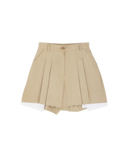 AMAIL（アマイル）の「Bikyaku short pants（その他パンツ・レディース・ブラック/ベージュ・S/M）」の6枚目の写真