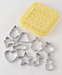 212 KITCHEN STORE | クッキー抜き型食洗機ケースセット 星・ハート <貝印 リトル・シェフクラブ>(その他ベビー用品)