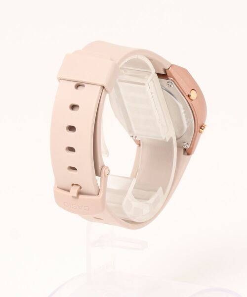 CASIO(カシオ)の「CASIO カシオ / クォーツ デジタル 日常生活強化防水 ラバーベルト 腕時計 //// LWトノーシリーズ(デジタル腕時計・レディース・ブラック×ブラック/ピンクゴールド/ブラック×ゴールド/ゴールド/シルバー・FREE)」の10枚目の写真