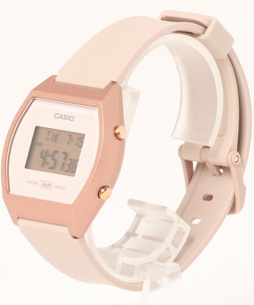 CASIO(カシオ)の「CASIO カシオ / クォーツ デジタル 日常生活強化防水 ラバーベルト 腕時計 //// LWトノーシリーズ(デジタル腕時計・レディース・ブラック×ブラック/ピンクゴールド/ブラック×ゴールド/ゴールド/シルバー・FREE)」の5枚目の写真