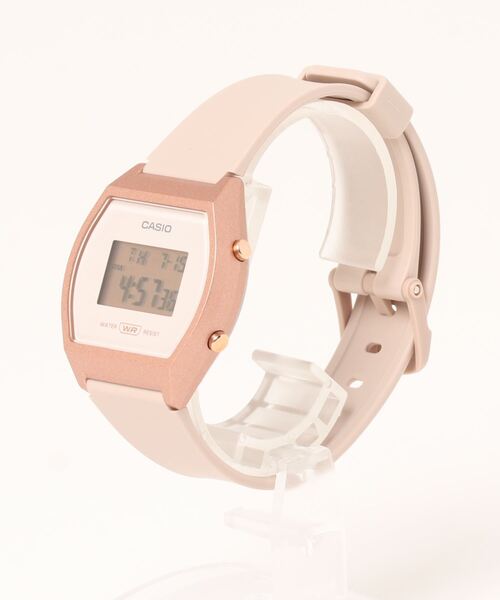 CASIO(カシオ)の「CASIO カシオ / クォーツ デジタル 日常生活強化防水 ラバーベルト 腕時計 //// LWトノーシリーズ(デジタル腕時計・レディース・ブラック×ブラック/ピンクゴールド/ブラック×ゴールド/ゴールド/シルバー・FREE)」の7枚目の写真