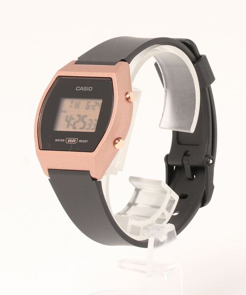 CASIO(カシオ)の「CASIO カシオ / クォーツ デジタル 日常生活強化防水 ラバーベルト 腕時計 //// LWトノーシリーズ(デジタル腕時計・レディース・ブラック×ブラック/ピンクゴールド/ブラック×ゴールド/ゴールド/シルバー・FREE)」の8枚目の写真