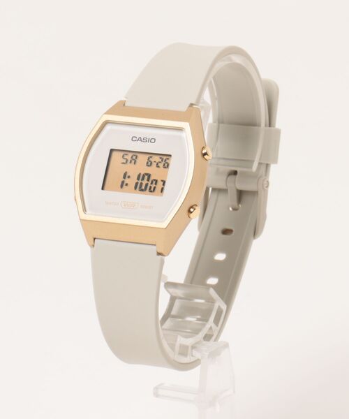 CASIO(カシオ)の「CASIO カシオ / クォーツ デジタル 日常生活強化防水 ラバーベルト 腕時計 //// LWトノーシリーズ(デジタル腕時計・レディース・ブラック×ブラック/ピンクゴールド/ブラック×ゴールド/ゴールド/シルバー・FREE)」の15枚目の写真
