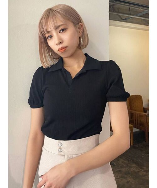 EMODA（エモダ）の「ワイドフープピアス（ピアス（両耳用）・レディース・シルバー/ゴールド・FREE）」の6枚目の写真