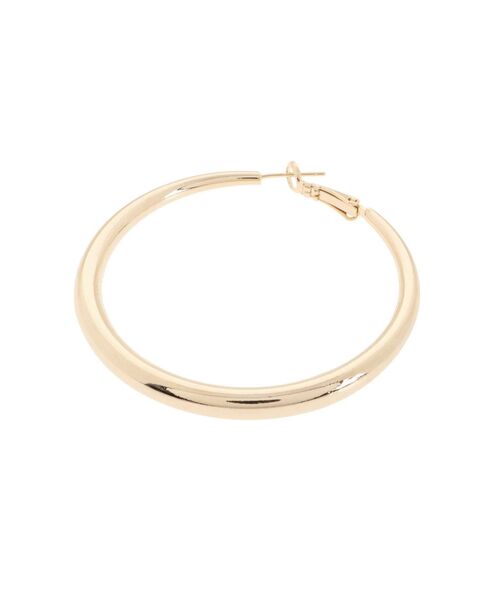 EMODA（エモダ）の「ワイドフープピアス（ピアス（両耳用）・レディース・シルバー/ゴールド・FREE）」の8枚目の写真