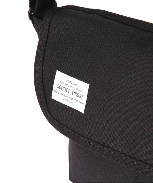 schott(ショット)の「Schott/ショット/xManhattan Portage/マンハッタンポーテージ/MESSENGER BAG/メッセンジャーバッグ(メッセンジャーバッグ・メンズ・ブラック・F)」の9枚目の写真