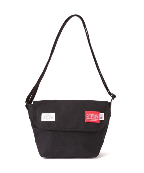 schott(ショット)の「Schott/ショット/xManhattan Portage/マンハッタンポーテージ/MESSENGER BAG/メッセンジャーバッグ(メッセンジャーバッグ・メンズ・ブラック・F)」の6枚目の写真