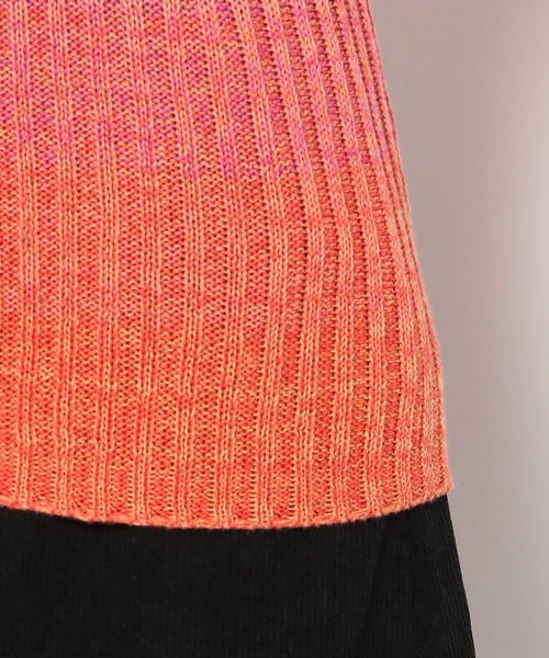 PAGEBOY（ページボーイ）の「カラーMIXタートルニット（Tシャツ/カットソー・レディース・ブルー系その他/ピンク系その他・FREE）」の12枚目の写真