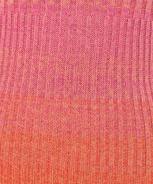 PAGEBOY（ページボーイ）の「カラーMIXタートルニット（Tシャツ/カットソー・レディース・ブルー系その他/ピンク系その他・FREE）」の4枚目の写真