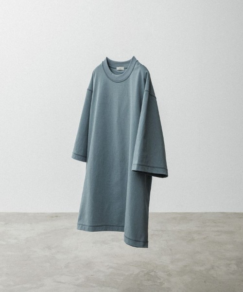トップス 21ss LIDNM HARD TWISTED WIDE SHIRTS LIDNM（リドム）の「HARD TWISTED STITCH-T（Tシャツ/カットソー