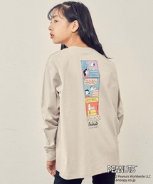 a.v.v（アーヴェヴェ）の「[160]PEANUTS×a.v.vスヌーピープリントロンT（Tシャツ/カットソー・キッズ）」
