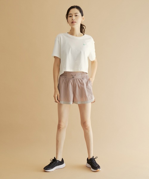 NIKE（ナイキ）の「【NIKE】ナイキ スポーツウェア ショートスリーブ クロップ トップ ウィメンズ（Tシャツ/カットソー・レディース・ホワイト系その他7/レッド/ミント・L/M/S）」の12枚目の写真