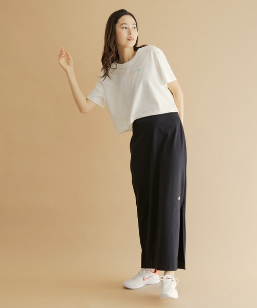 NIKE（ナイキ）の「【NIKE】ナイキ スポーツウェア ショートスリーブ クロップ トップ ウィメンズ（Tシャツ/カットソー・レディース・ホワイト系その他7/レッド/ミント・L/M/S）」の13枚目の写真