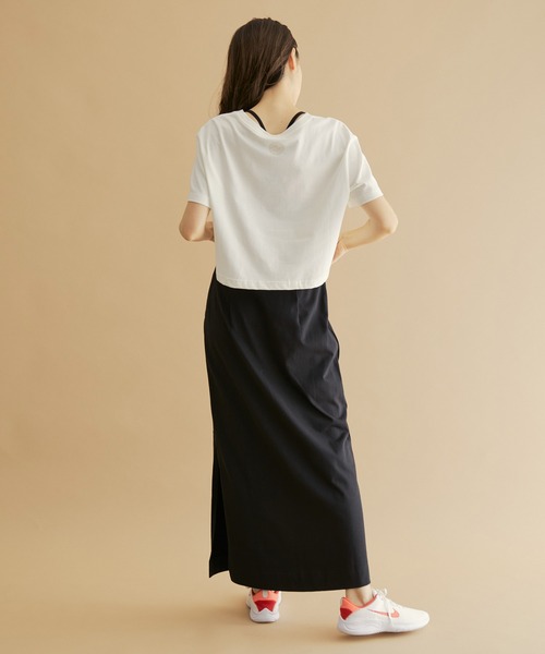 NIKE（ナイキ）の「【NIKE】ナイキ スポーツウェア ショートスリーブ クロップ トップ ウィメンズ（Tシャツ/カットソー・レディース・ホワイト系その他7/レッド/ミント・L/M/S）」の15枚目の写真