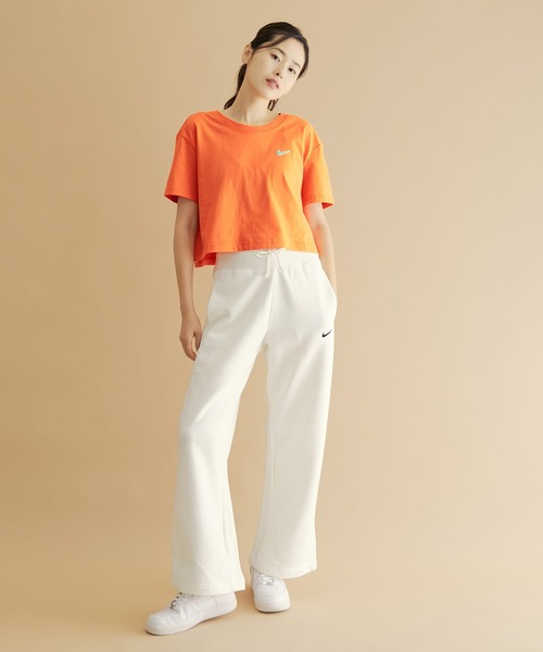 NIKE（ナイキ）の「【NIKE】ナイキ スポーツウェア ショートスリーブ クロップ トップ ウィメンズ（Tシャツ/カットソー・レディース・ホワイト系その他7/レッド/ミント・L/M/S）」の19枚目の写真