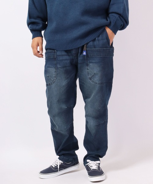 GERRY(ジェリー)の「GERRY キングサイズ 大きいサイズ ストレッチ デニム&チノ キャンプ カーゴ クライミングパンツ(カーゴパンツ・メンズ・ブラック/ブルー/ベージュ・3L/4L/5L/2L)」の3枚目の写真