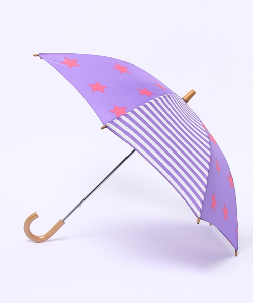 URBAN RESEARCH DOORS KIDS（アーバン リサーチ ドアーズ キッズ　）の「DOORS 窓付きアンブレラ（長傘・キッズ・ピンク/ブルー系その他/パープル/イエロー・45/50）」の3枚目の写真