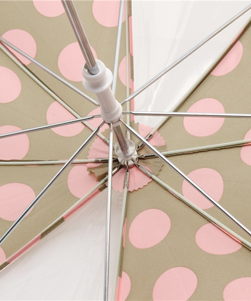 URBAN RESEARCH DOORS KIDS（アーバン リサーチ ドアーズ キッズ　）の「DOORS 窓付きアンブレラ（長傘・キッズ・ピンク/ブルー系その他/パープル/イエロー・45/50）」の8枚目の写真