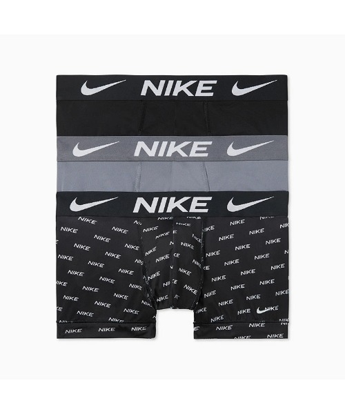 NIKE（ナイキ）の「《NIKEアパレル》TRUNK 3PK KE1156（ボクサーパンツ・メンズ・グレー系その他/ブラック/その他1・M/L/S）」の5枚目の写真
