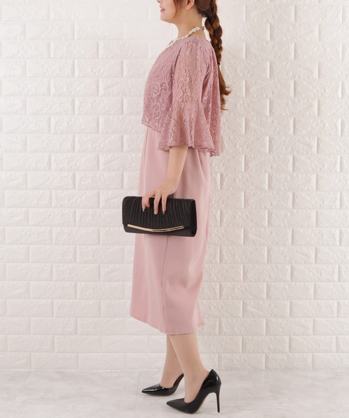 Lace Ladies(レースレディース)の「ラメプリーツ2wayクラッチバッグ(クラッチバッグ・レディース・ブラック/シルバー/ベージュ・FREE)」の11枚目の写真