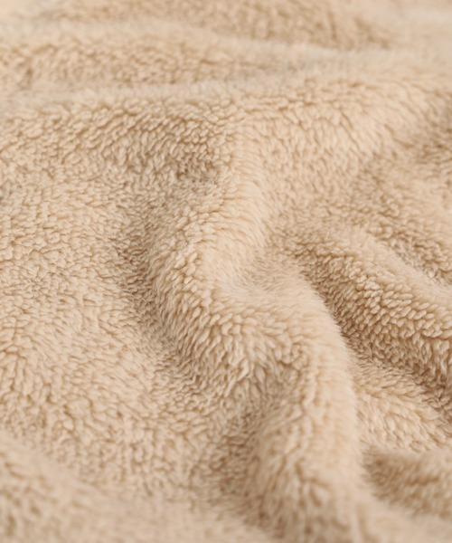 PUPPAPUPO（プッパプーポ）の「ボア ブルゾン（ブルゾン・キッズ・ブラック/ベージュ/グレイッシュベージュ・80/90/100/110/120/130/140）」の15枚目の写真