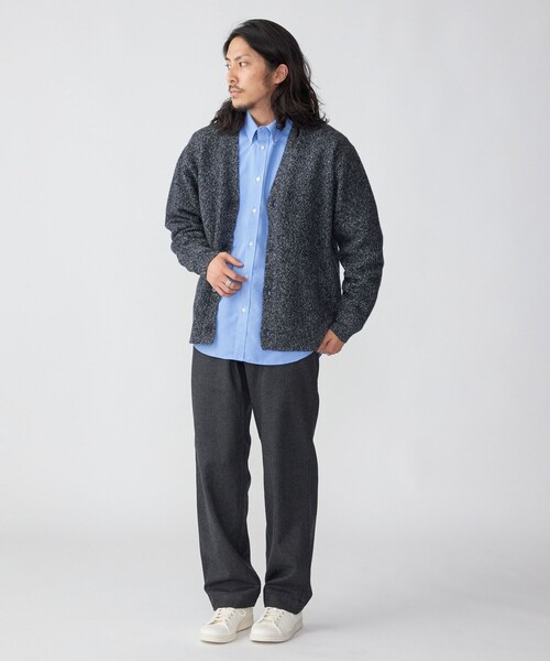 SHIPS（シップス）の「*SHIPS: 防シワ・吸水速乾・UVケア Drymix(R) ワンポイント ロゴ オックスフォード ボタンダウン シャツ（シャツ/ブラウス・メンズ・ホワイト/ライトグレー/ライトブルー・SMALL/MEDIUM/LARGE/X-LARGE/XX-LARGE）」の5枚目の写真