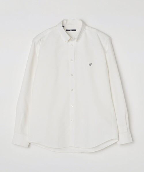 SHIPS（シップス）の「*SHIPS: 防シワ・吸水速乾・UVケア Drymix(R) ワンポイント ロゴ オックスフォード ボタンダウン シャツ（シャツ/ブラウス・メンズ・ホワイト/ライトグレー/ライトブルー・SMALL/MEDIUM/LARGE/X-LARGE/XX-LARGE）」の19枚目の写真