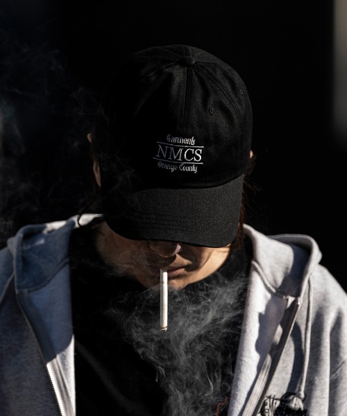 NineMicrophones（ナインマイクロフォンズ）の「LOW CAP-ORANGE STORE-（キャップ・メンズ・ブラック・FREE）」の3枚目の写真