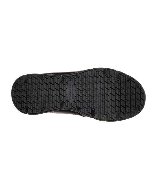 SKECHERS(スケッチャーズ)の「SKECHERS WORK RELAXED FIT: NAMPA - ANNOD SR / スケッチャーズ リラックスド フィット : ナンパ アノッド エスアール(スリッポン・レディース・ブラック・22cm/22.5cm/23.5cm/24cm/24.5cm/25cm/23cm/25.5cm/26cm)」の5枚目の写真