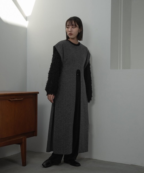 I_am（アイアム）の「back ribbon shaggy blouse（シャツ/ブラウス・レディース・ブラック・FREE）」の8枚目の写真