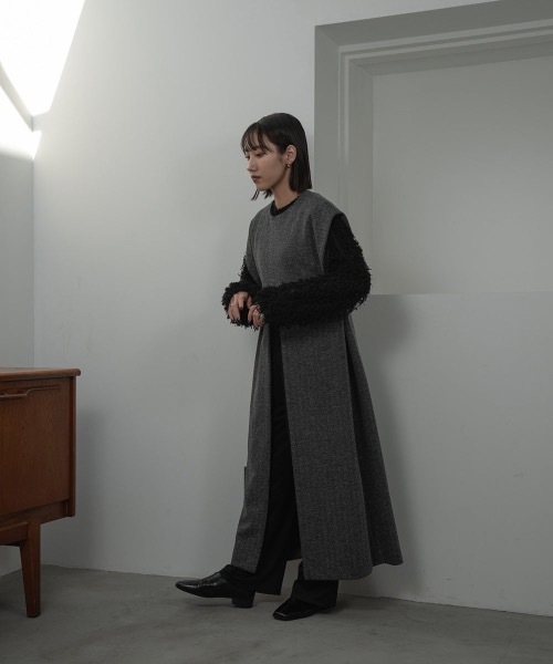 I_am（アイアム）の「back ribbon shaggy blouse（シャツ/ブラウス・レディース・ブラック・FREE）」の9枚目の写真