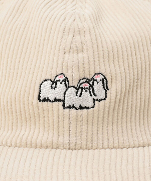 TEMBEA(テンベア)の「TEMBEA / NEW DOG CAP(キャップ・メンズ・グレー/ナチュラル・ONE SIZE)」の10枚目の写真