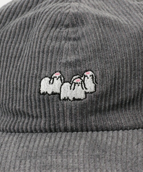 TEMBEA(テンベア)の「TEMBEA / NEW DOG CAP(キャップ・メンズ・グレー/ナチュラル・ONE SIZE)」の7枚目の写真