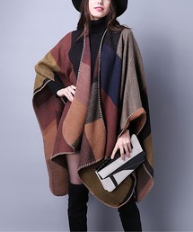 LOPASS（ロパス）の「暖かい両用マフラーマント（マフラー）」