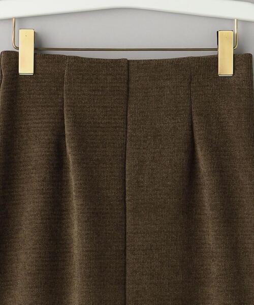 BEAUTY&YOUTH UNITED ARROWS（ビューティーアンドユースユナイテッドアローズ）の「ポリエステルブレンド コードライク タイトスカート（スカート・レディース・ブラック/ダークブラウン・S/M）」の15枚目の写真