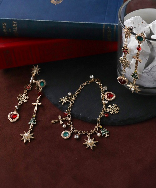 Three Four Time（ｽﾘｰﾌｫｰﾀｲﾑ）の「Christmasチャームイヤリング（イヤリング・レディース・その他・FREE）」の17枚目の写真