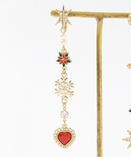 Three Four Time（ｽﾘｰﾌｫｰﾀｲﾑ）の「Christmasチャームイヤリング（イヤリング・レディース・その他・FREE）」の11枚目の写真