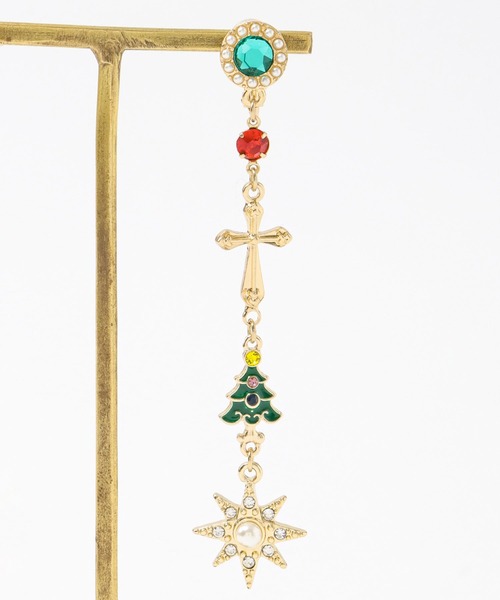 Three Four Time（ｽﾘｰﾌｫｰﾀｲﾑ）の「Christmasチャームイヤリング（イヤリング・レディース・その他・FREE）」の12枚目の写真