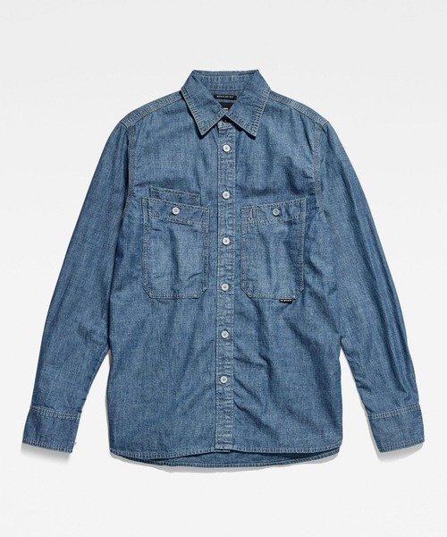 G-STAR（ジースター）の「NIMES REGULAR SHIRT/デニムシャツ（シャツ 
