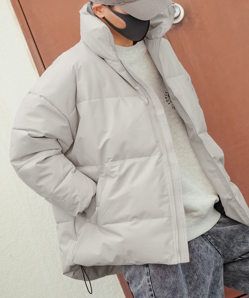 improves（インプローブス）の「ポリストレッチ ボリュームネック ポリダウンジャケット（ダウンジャケット/コート・メンズ・ブラック/ベージュ/グリーン・MEDIUM/LARGE/X-LARGE）」の9枚目の写真