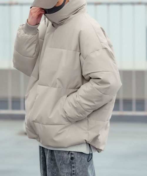 improves（インプローブス）の「ポリストレッチ ボリュームネック ポリダウンジャケット（ダウンジャケット/コート・メンズ・ブラック/ベージュ/グリーン・MEDIUM/LARGE/X-LARGE）」の10枚目の写真