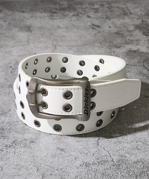 Dickies(ディッキーズ)の「【Dickies/ディッキーズ】PUレザーベルト(ベルト・メンズ・ダークブラウン系1/ダークブラウン系2/ブラック系1/ホワイト系1/ブラウン系2/ブラック系2/ブラウン系1/ダークブラウン系3/ホワイト系3/ブラック系3・FREE)」の2枚目の写真